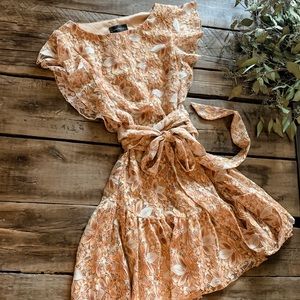 Majorelle Marni Mini Dress in Tuscany Yellow